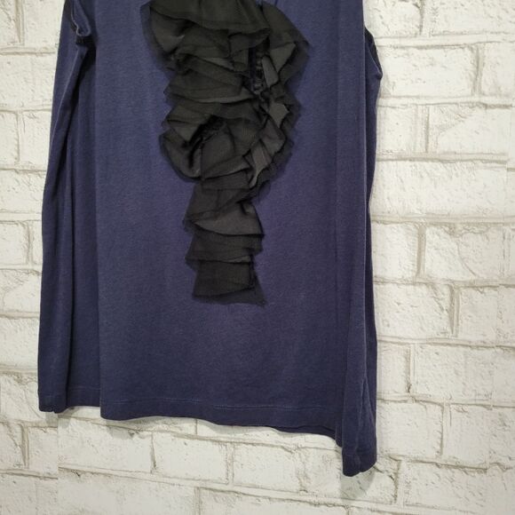 Simply Vera Vera Wang ruffle front tank top - Picture 3 of 14